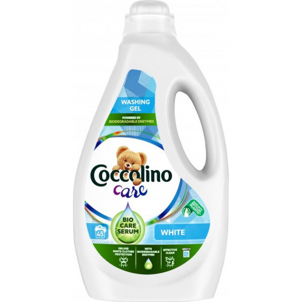Фото - Гель для стирки Coccolino CARE д/белых вещей 1,8л