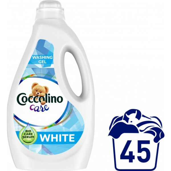 Фото - Гель для стирки Coccolino CARE д/белых вещей 1,8л