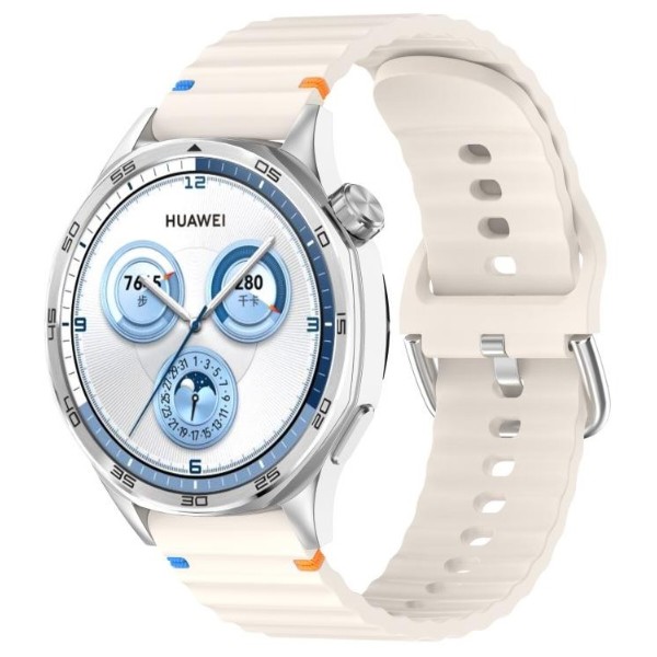 Фото - Ремінець для смарт-годинника BeCover Ribbed Tape (20mm) for Huawei Watch GT 3 (42mm) / GT 2 (42mm) / GT 3 Pro (43mm Ceramic) / Watch 2 (Sport) Crea (714259)