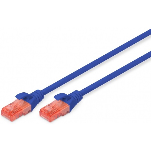 Фото - Кабель патч-корд Digitus CAT 6 UTP 0.25 м Blue (DK-1617-0025/B)