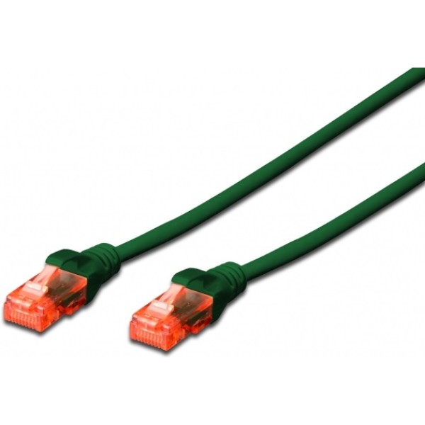 Фото - Кабель патч-корд Digitus CAT 6 UTP 0.25 м Green (DK-1617-0025/G)