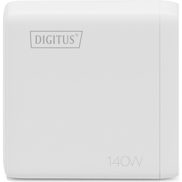 Фото - Мережевий зарядний пристрій Digitus GaN 3хUSB-C 1хUSB-A 140W (DA-10305)