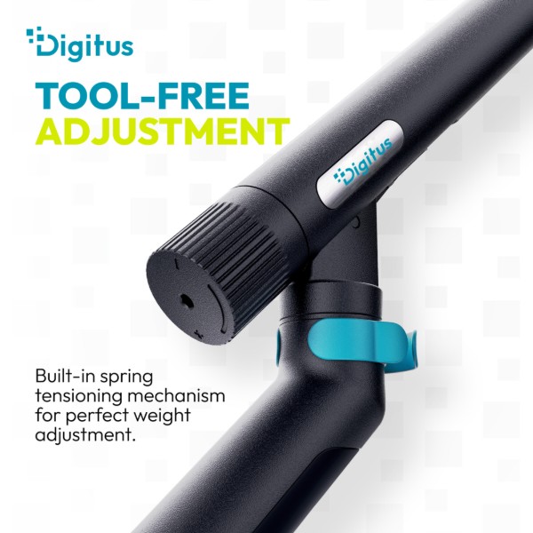 Фото - Крепление настольное Digitus Monitor Clamp Black (DA-90469)