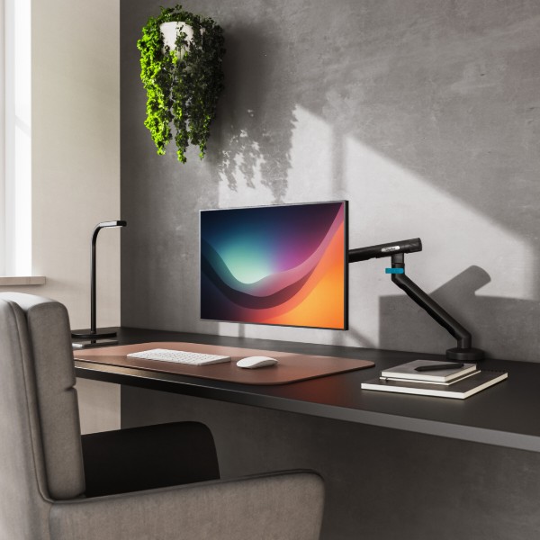 Фото - Крепление настольное Digitus Monitor Clamp Black (DA-90469)