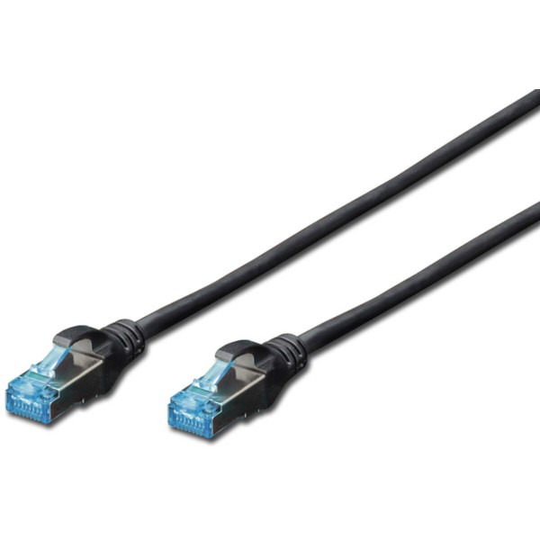 Фото - Кабель патч-корд Digitus CAT 5e SF-UTP 5m (DK-1531-050/BL) Black