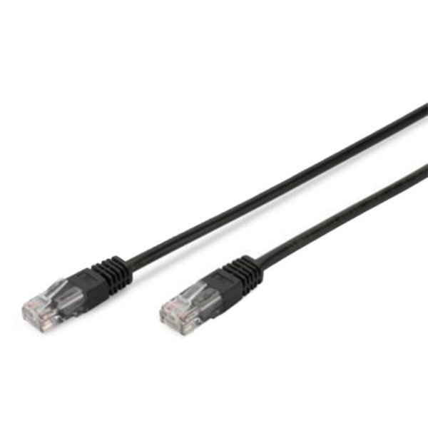 Фото - Кабель патч-корд Digitus CAT 5e UTP 2m Black (DK-1511-020/Black)