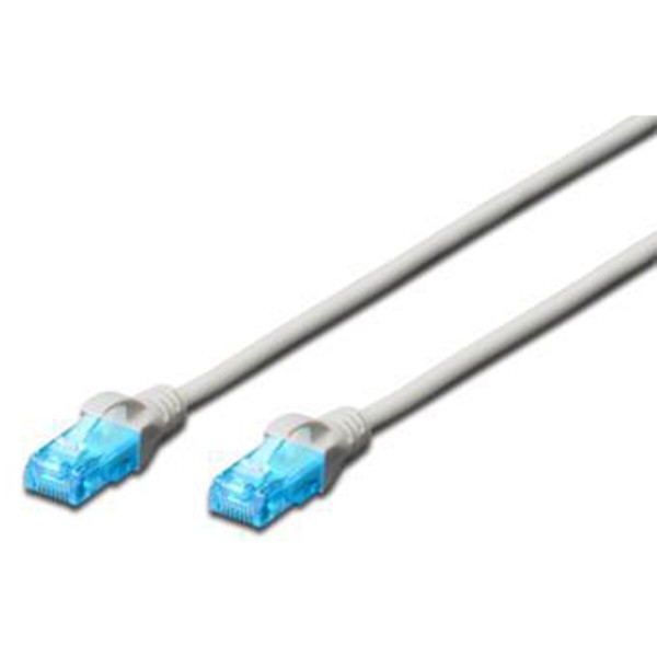 Фото - Кабель патч-корд Digitus CAT 5e UTP 1,5m Gray (DK-1511-015) Фото - Кабель патч-корд Digitus CAT 5e UTP 1,5m Gray (DK-1511-015)