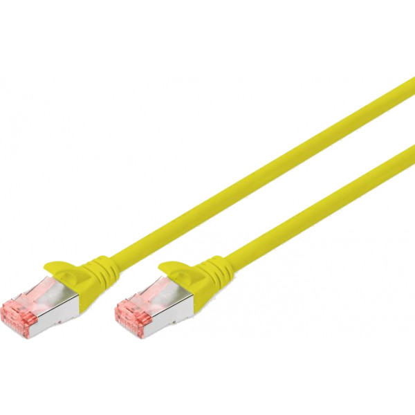 Фото - Кабель патч-корд Digitus CAT 6 S-FTP 3 м AWG 27/7 LSZH Yellow (DK-1644-030/Y)