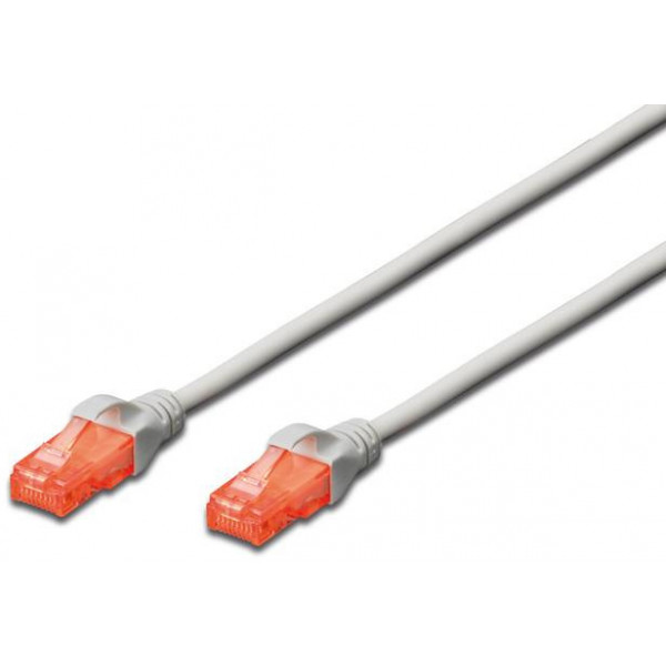 Фото - Кабель патч-корд Digitus CAT 6 UTP, 1м, (DK-1617-010) Gray