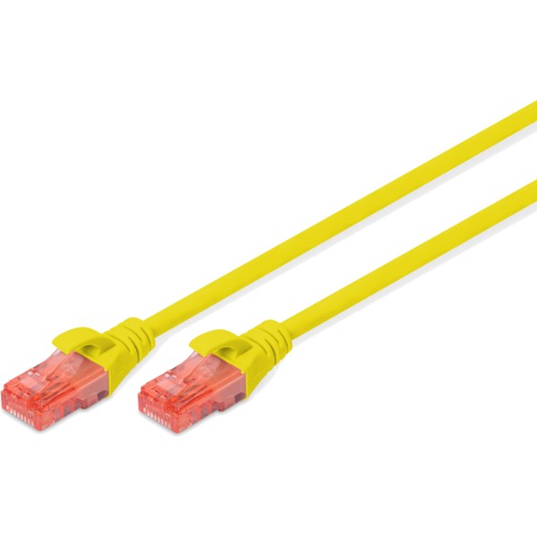 Фото - Кабель патч-корд Digitus CAT 6 UTP 5 м AWG 26/7 Cu LSZH Yellow (DK-1617-050/Y)