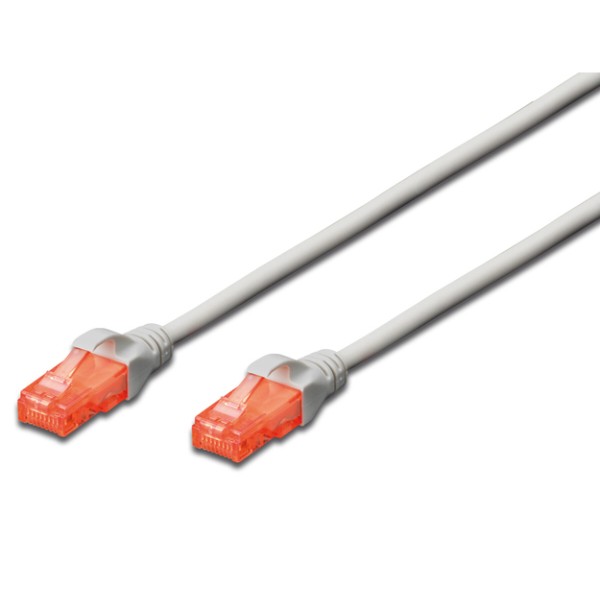 Фото - Кабель патч-корд Digitus CAT 6 UTP 3м Gray (DK-1612-030)