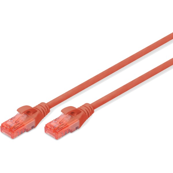 Фото - Кабель патч-корд Digitus CAT 6 UTP 5 м AWG 26/7 Cu LSZH Red (DK-1617-050/R)