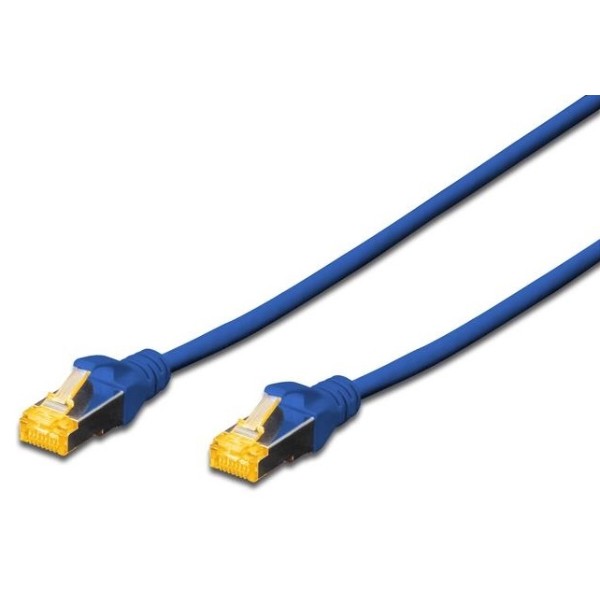 Фото - Кабель патч-корд Digitus CAT 6a S-FTP AWG26/7 Blue 2m (DK-1644-A-020/B)