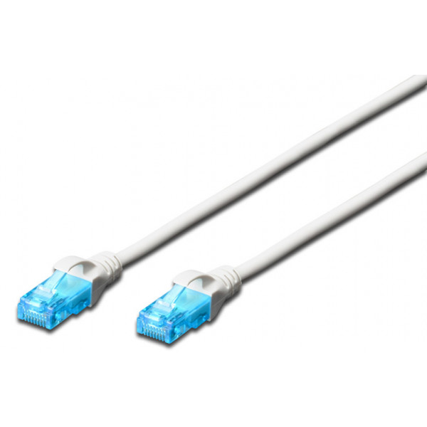 Фото - Кабель патч-корд Digitus CCA CAT 5e UTP 0.5m (DK-1512-005/WH) White