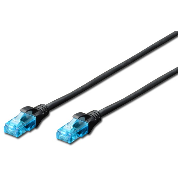 Фото - Кабель патч-корд Digitus CCA CAT 5e UTP 2m (DK-1512-020/BL) Black Фото - Кабель патч-корд Digitus CCA CAT 5e UTP 2m (DK-1512-020/BL) Black