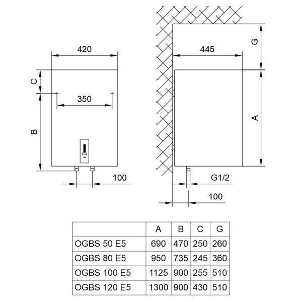 Фото - Водонагреватель Tiki Supr SD 50V9