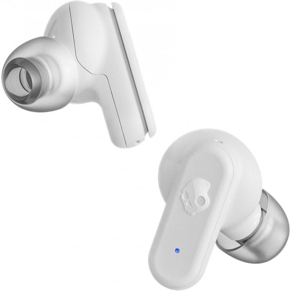 Фото - Навушники вкладиші бездротові TWS Skullcandy DIME 3 Bone/Orange Glow (S2DCW-R951)