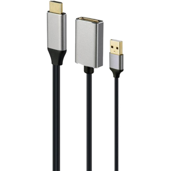 Фото - Перехідник Cablexpert HDMI-DisplayPort 0.1m (A-HDMIM-DPF-02)