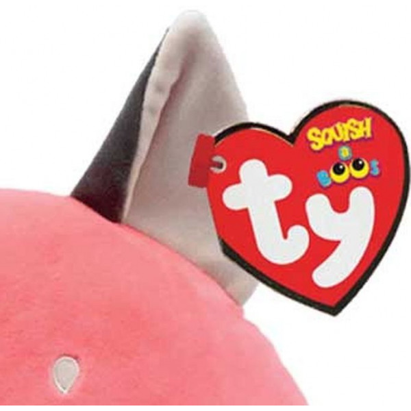 Фото - М'яка іграшка TY SQUISH-A-BOOS Рожева лисичка "ROXIE" 40 см (39323)