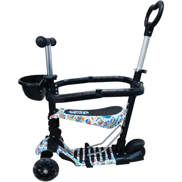 Фото - Трёхколёсный самокат X-Treme KS-705-5W KITTY Black