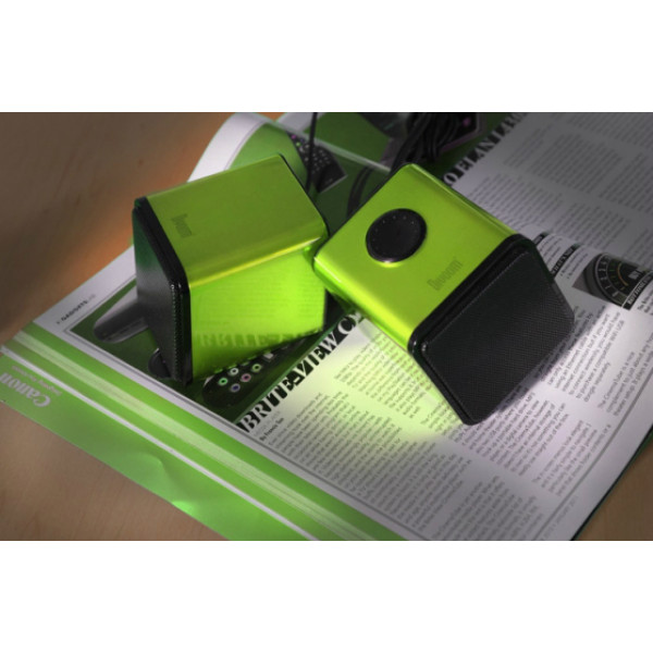 Фото - Компьютерная акустика Divoom 2.0 Iris-02 USB голубой