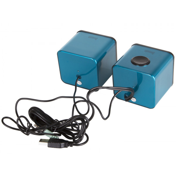 Фото - Компьютерная акустика Divoom 2.0 Iris-02 USB голубой