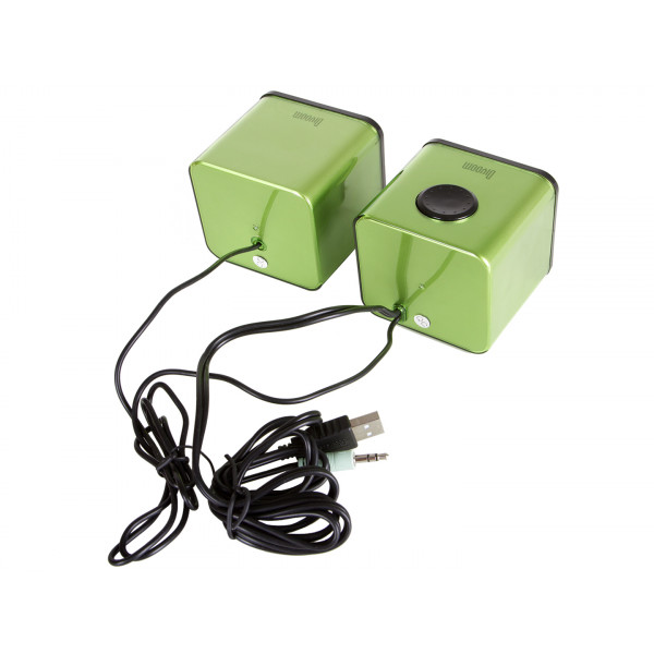 Фото - Компьютерная акустика Divoom 2.0 Iris-02 USB зеленый
