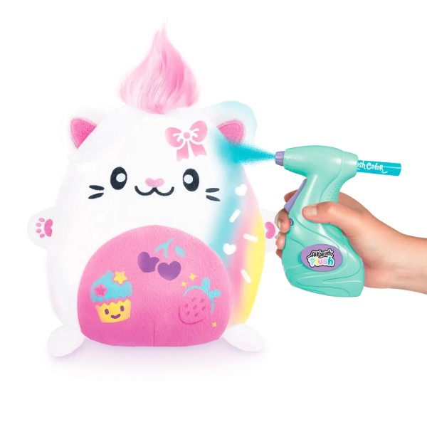 Фото - Набор для декупажа и росписи Canal Toys DIY AIRBRUSH PLUSH - Kawaii Котёнок (AIR073)