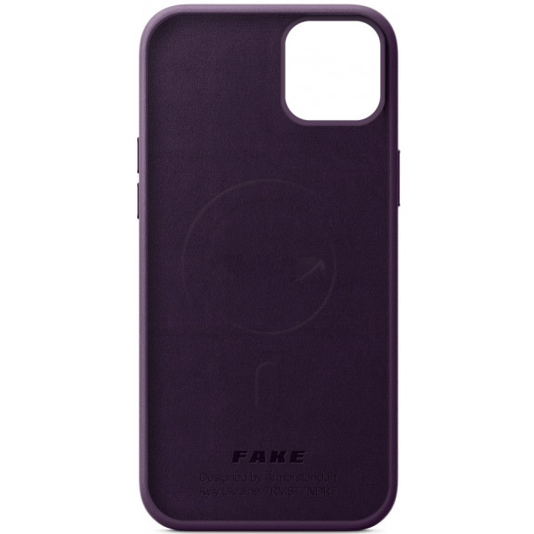 Фото - Чохол для смартфону Armorstandart Fake Leather Case for Apple iPhone 12 Pro Max Dark Cherry (ARM61388)