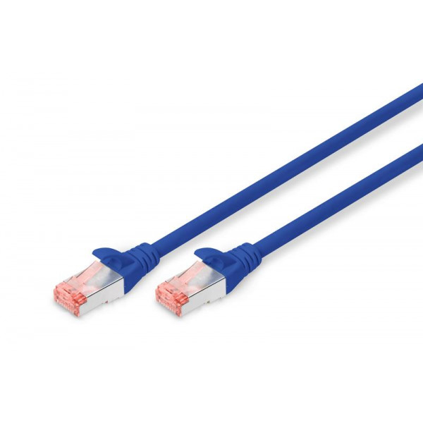 Фото - Кабель патч-корд Digitus CAT 6 S-FTP 0.5 m (DK-1644-005/B) Blue