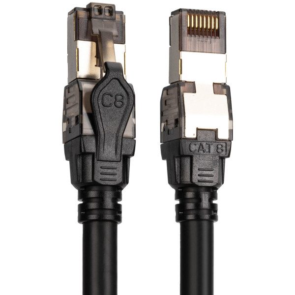 Фото - Кабель патч-корд Digitus CAT 8.1 S-FTP 3 м Black (DK-1843-030)