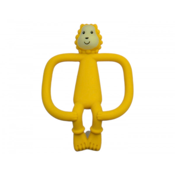 Фото - Прорізувач Lindo Мавпочка жовтий (DK 05 ж)