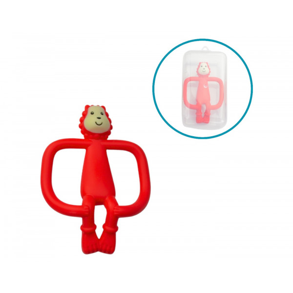 Фото - Прорізувач Lindo Мавпочка червоний (DK 05 ч)