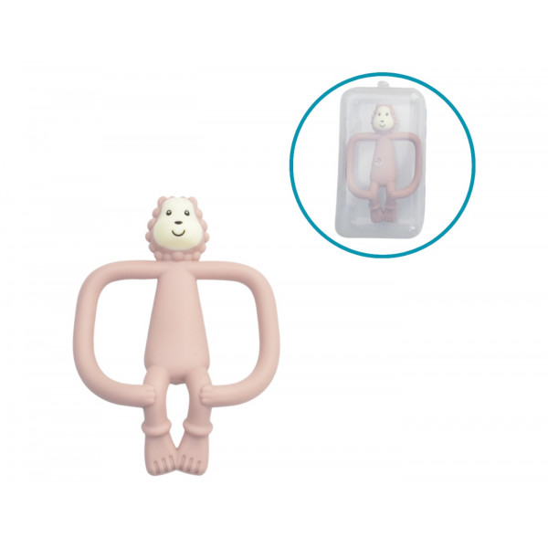 Фото - Прорізувач Lindo Мавпочка рожевий (DK 05 р)