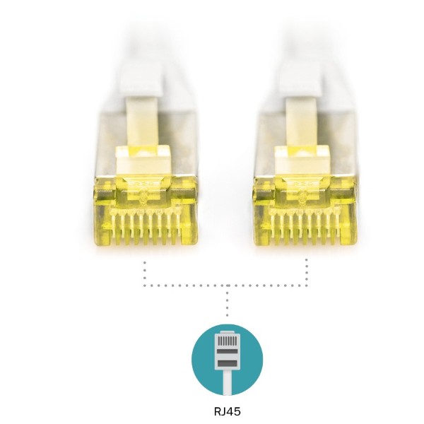 Фото - Кабель патч-корд Digitus CAT 6a S-FTP, 3м, AWG 26/7 (DK-1644-A-030) Grey