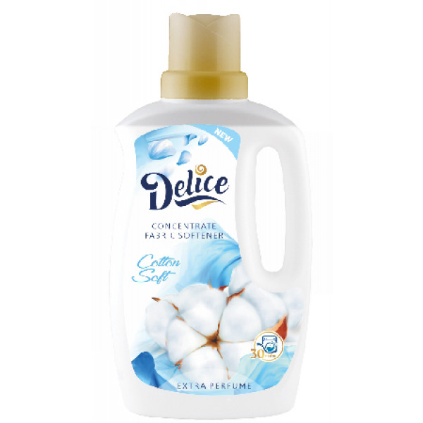 Фото - Ополіскувач для білизни Delice Cotton Soft 1л (DL51868)