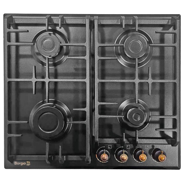Фото - Варильна поверхня газова Borgio DL 6340-11 Antrasit Rustic