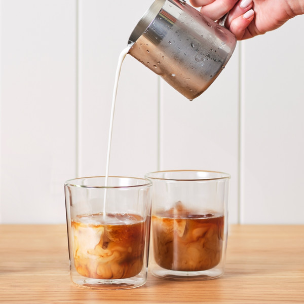 Фото - Уцінка - Набір склянок з подвійними стінками Delonghi DLSC318 2 шт. 400 мл