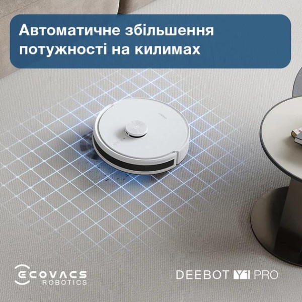 Фото - Робот-пилосос миючий Ecovacs Y1 PRO (DLX34 White)