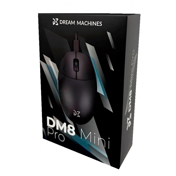 Фото - Миша дротова ігрова Dream Machines DM8 Mini USB Pro Black