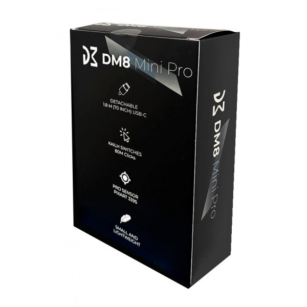 Фото - Миша дротова ігрова Dream Machines DM8 Mini USB Pro Black