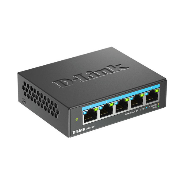 Фото - Коммутатор локальної мережі (Switch) D-Link DMS-105