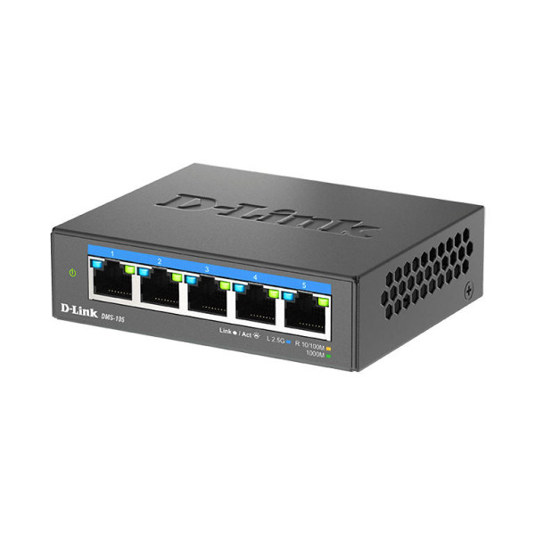 Фото - Коммутатор локальної мережі (Switch) D-Link DMS-105