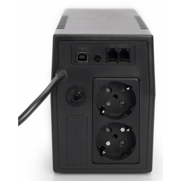 Фото - Джерело безперебійного живлення Digitus 600VA/360W,LED,2xSchuko,RJ11,USB (DN-170063)