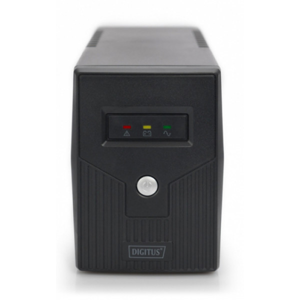 Фото - Джерело безперебійного живлення Digitus 600VA/360W,LED,2xSchuko,RJ11,USB (DN-170063)