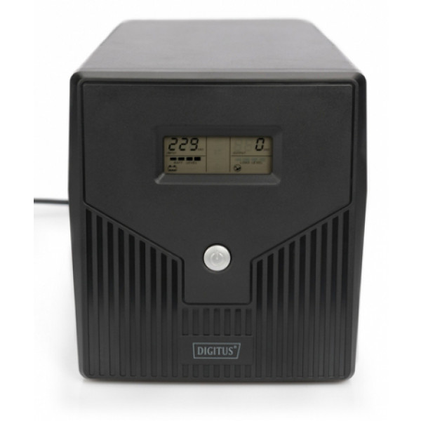 Фото - Источник бесперебойного питания Digitus 1000VA/600W,LCD,4xSchuko,RJ45,RS232,USB (DN-170074)