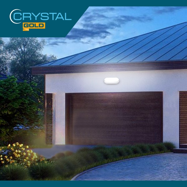 Фото - Светодиодный светильник Crystal Gold 10W IP 54 OPAL (DNL-028)