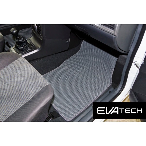 Фото - EVA коврики в салон авто передние EVAtech для Nexia Daewoo 1995-2016 1 поколение Htb EU DO31064A2RGB