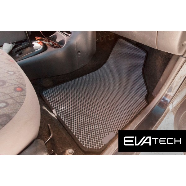 Фото - EVA коврики в салон авто передние EVAtech для Matiz Daewoo 1997-2015 1 поколение Htb EU DO351AV2RBB