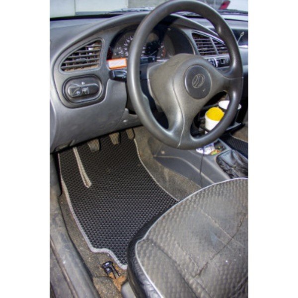 Фото - Коврики из экокожи в салон авто EVAtech ECO для Lanos Daewoo 1998-2017 1 поколение Sedan EU DO3813PC4BBB